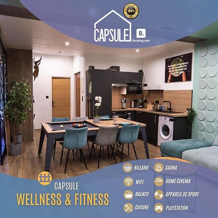 Capsule Wellness - Sauna - Balneo - Machine De Sport Privatif - Ps5 - 2 Chambres Valenciennes Eksteriør billede