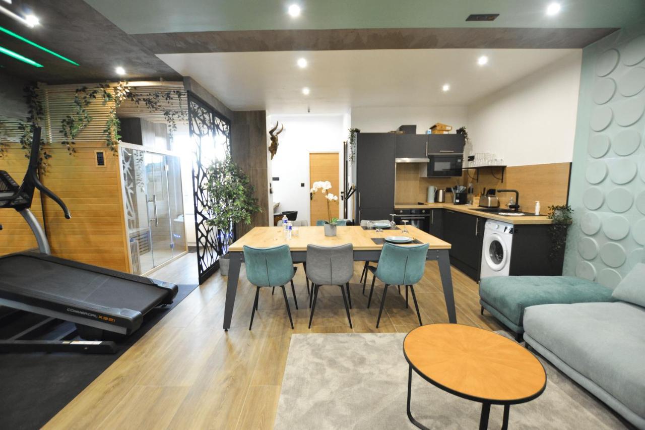 Capsule Wellness - Sauna - Balneo - Machine De Sport Privatif - Ps5 - 2 Chambres Valenciennes Eksteriør billede